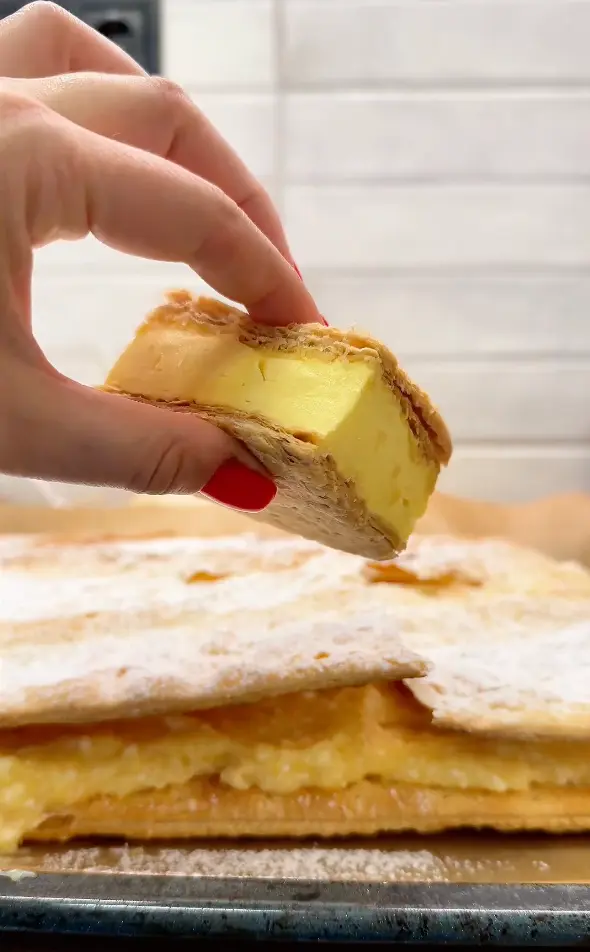 Házi krémes Tornyos Krémeslappal